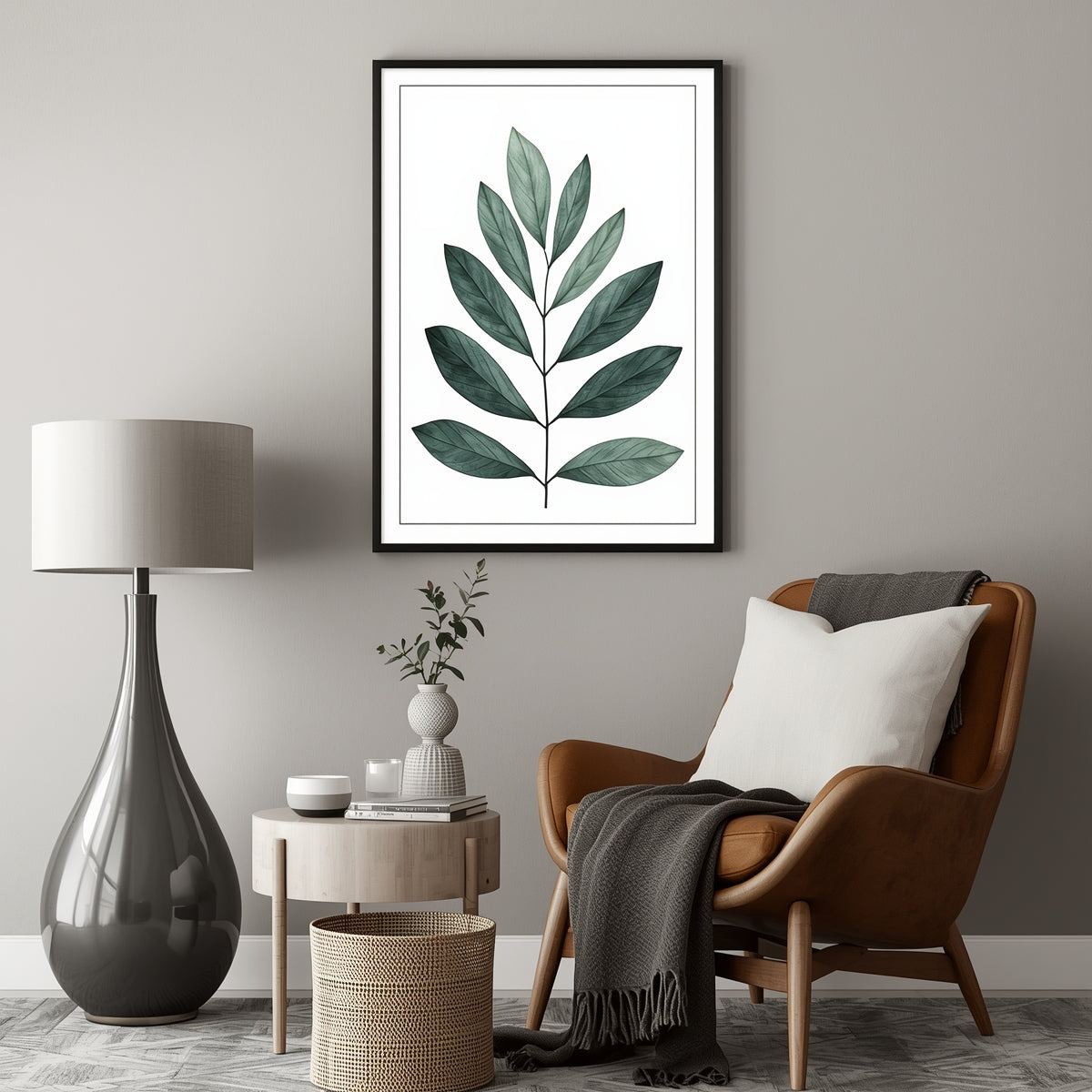 Botanical Calm Leaves