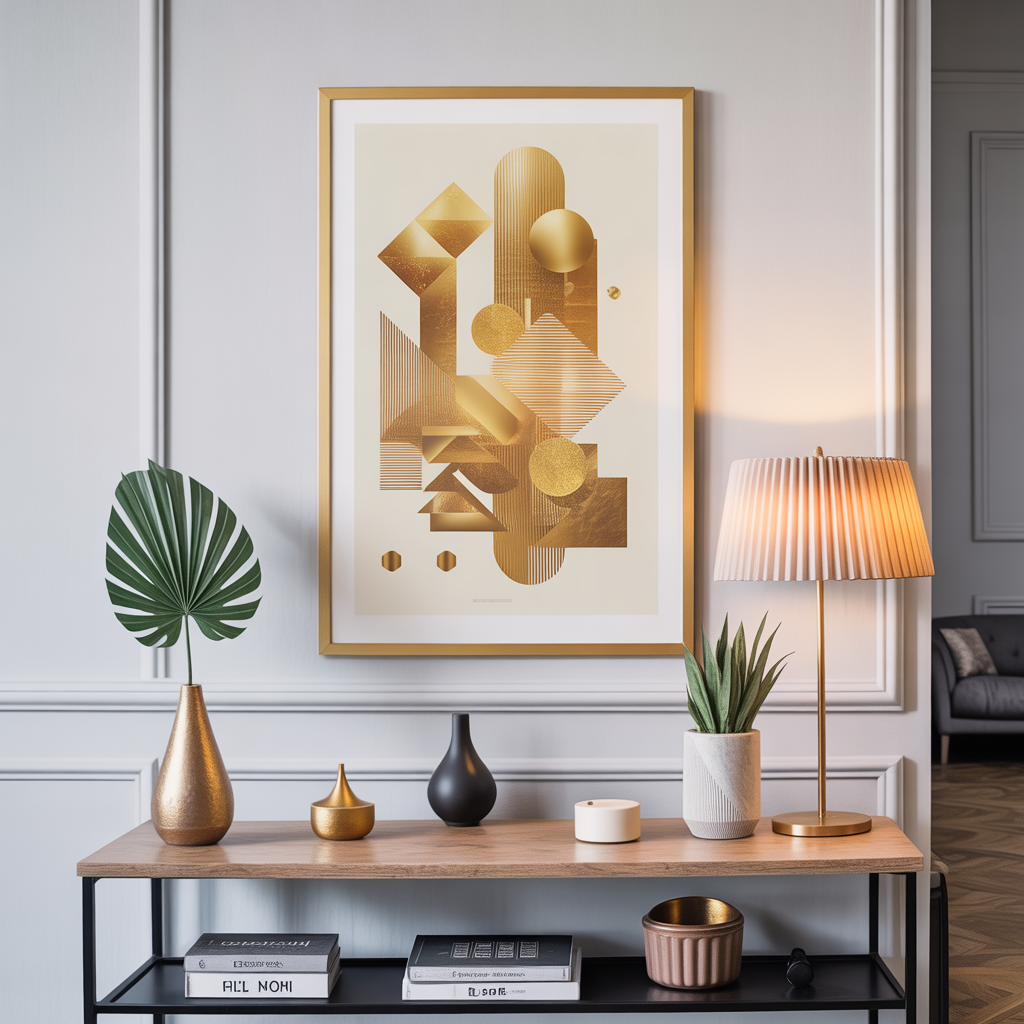 Luxury Golden Shapes