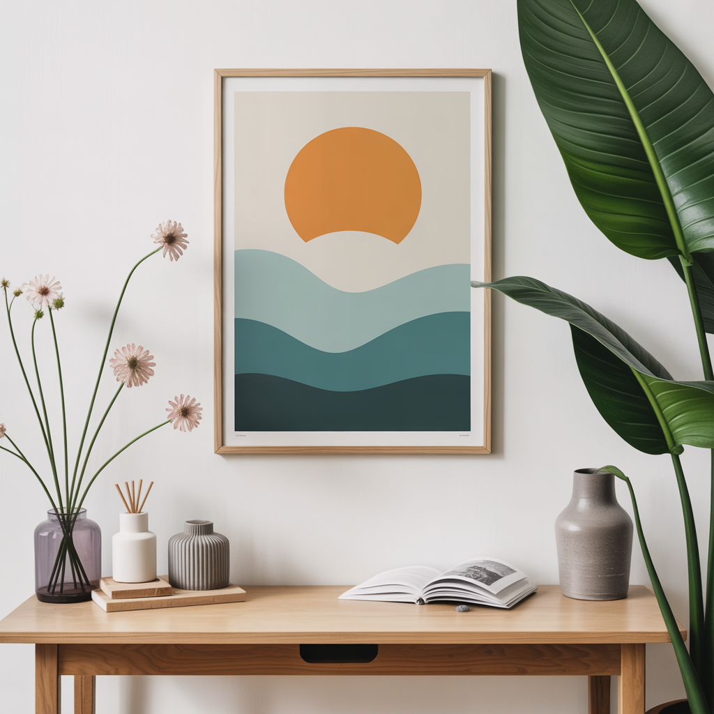 Scandinavian Calm Poster